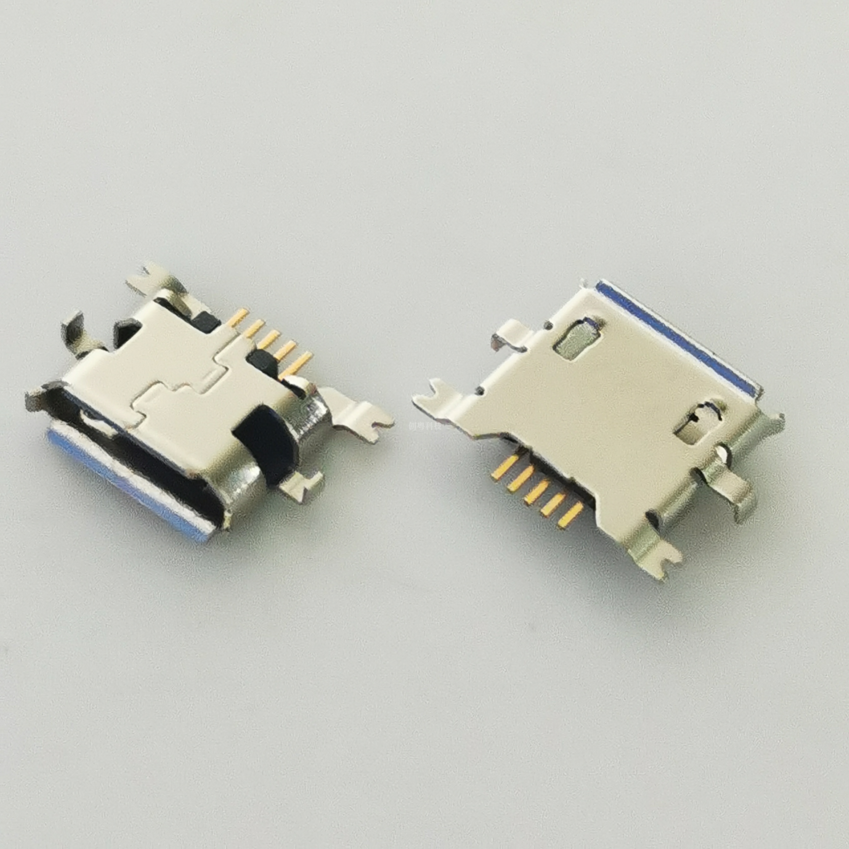 MICRO USB沉板1.6母座